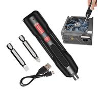 Small Cordless Screwdriver Set - Precision Driver Kit Supplies, Usb Charging High Torque Repair Tool | Lightweight And Portable With Organiiser Box For PC, Mobile Devices, Glasses, Watchmaking