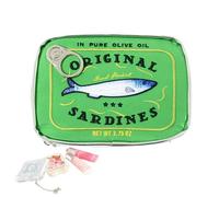 Small Cosmetic Bag, Creative Canned Sardine Makeup Pouch, Aesthetic Travel Toiletry Organizer for Skin Products, Eye Shadow, Beauty Accessories, Purse Storage, Or Daily Touch-Ups, verde, Se référer au
