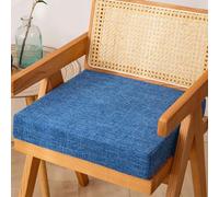 Small Cushion 40X40X5CM with Zipper, Non-Slip, Cotton and Linen Fabric, it is Comfortable and Soft, Effectively Relieving Stress,For Living Room Office Room Car,