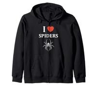 Small Cute Spider Funny Quote i Love Spiders Sudadera con Capucha