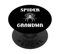 Small Cute Spider Funny Woman Quote Spider Grandma PopSockets PopGrip Adhesivo