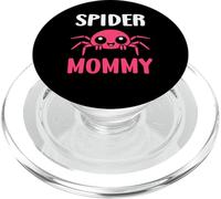 Small Cute Spider mom Funny Woman Quote Spider Mommy PopSockets PopGrip para MagSafe