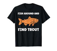 Small Cute Trouts Simple Fish Around and Find Trout Camiseta