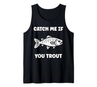 Small Cute Trouts Simple Fish Catch me if youTrout Camiseta sin Mangas