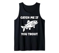 Small Cute Trouts Simple Fish Catch me if youTrout Camiseta sin Mangas