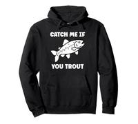 Small Cute Trouts Simple Fish Catch me if youTrout Sudadera con Capucha