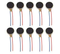 Small DC Motor - 10Pcs, 1027 Button Type DC Vibration Motor Pack | Tiny Game Controller Vibration Shaker, Smartphone Beauty Device Pagers Tablet Massage Gua Sha