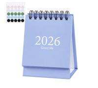 Small Desk Calendar - Standing Planner Organizer, Daily Schedule Display, Monthly Date Tool | Home Workplace Dorm Library Counter Meeting Room Usage Planning Routine Management, Time Organization