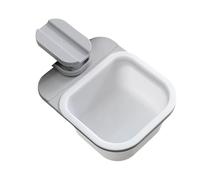 Small Desk Trash Can - Small Waste Basket, Clip On Rotating Storage Table Decor, Desk Trash Can Garbage Bin | For Kitchen Living Room Bedroom Bathroom Counter Table Shelf Farmhouse Dorm Apartmen