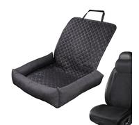 Small Dog Car Seat, Portable Waterproof Pet Booster, 50cm/19.69x19.69+19.69 Inches Anti-Dirty Travel Mat with Safety Straps, Foldable Carrier Pad for Truck SUV Road Trip Outdoor