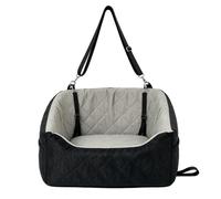 Small Dog Car Seat - Travel Dog Seat Car Accessories | Doggy Cars Seats Travel Bed with Belt Storage Pocket | Anti Slip Ice Silk Fabric Waterproof Pet Trâvel Bed, Small Medium Kitten Cat Animal