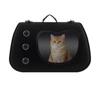 Small Dog Carrier, Travel Sling Bag, Outdoor Shoulder Carrying Pouch, 15.75x10.24x10.24 Inches, Clear Portable Pet Transport, Walking Picnic Camping Companion for Safe Comfortable