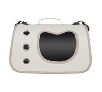 Small Dog Carrying Bag, Adjustable Cat Travel Safety Sling Bag, PVC Comfortable Shoulder Carrying Slings, Pet Transport Supplies, Clear Portable Solution for Walking, Picnic, Camping, 40x26x26cm