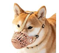 Small Dog Muzzle | Breathable Muzzle Mouth Guard | Humane Cage Mouth Cover | for Trimming Training Chewing Scavenging Biting Puppy Cat Duck Parrot Pet Snout Face