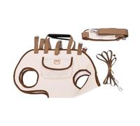 Small Dog Sling Carrier - Portable Pet Carrier Bag with Shoulder Strap, Hands-Free Dog Carry Sling for Small & Medium Dogs, Lightweight Travel Bag for Outdoor Walking, Hiking, and Trips