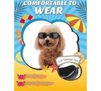 small dog sunglasses uv protection goggles eye wear protection with adjustable strap water