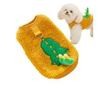 Small Dog Sweater Plush - Soft Fleece Dog Sweater, Cozy Pet Pullover | Winter Pet Clothing Small, Plush Puppy Sweater, Warm Outfit, Cute Small Apparel, Cold Weather Wear, Effortless Clean
