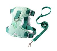 Small Dog Vest Harness & Leash Set - No-Pull Breathable Walk Lead