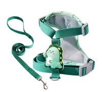 Small Dog Vest Harness & Leash Set - No-Pull Breathable Walk Lead