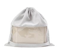 Small Drawstring Bags - Dust Storage Pouches, Soft Drawstring Organizer | Transparent Window Dust Cover System, Elegant Storage Pouch Solution for Daily Accessories Jewelry Clothing Travel Use