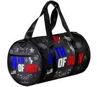 Small Duffel Bag Sports Tote for Yoga,American Independence Day,Outdoor Fitness Bags Carry on Bag
