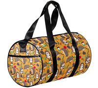 Small Duffel Bag Sports Tote for Yoga,Cartoon Animal,Outdoor Fitness Bags Carry on Bag