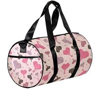Small Duffel Bag Sports Tote for Yoga,Colorful Animal Elephants,Outdoor Fitness Bags Carry on Bag