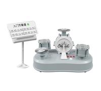 Small Electric Finger Drum Toy - Set de tambor de dedos electrónicos | Fingers Drums Set | Educational Percussion, Sound and Light Effects, Miniature Musical Instruments - Desktop Gadgets for Kids