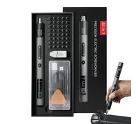 Small Electric Screwdriver - 50 in 1 Mini Screwdriver Tool 3 Torque Settings LED Light | Electric Screw Drive | Precision Repair Tool for Home PC Laptop Phone Watch Electrician Use