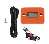 Small Engine Hour Meter - Inductive Motorcycle Accessories, Motorcycle Tachometer For Lawn Mower Snowmobile Marine Boat Snow Blower Bike ATVs Pressure Washer