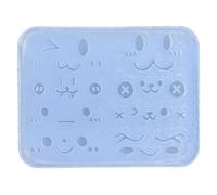 Small Expression - Molde de silicona epoxi con colgante de joyería para San Valentín, ojo de amor, pequeño molde de expresión