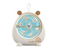 Small Fan | 2-Speed Portable Cartoon Cooling Tool | Desktop Fan Quiet
