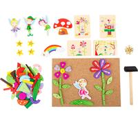 small foot 10227 Hammer game "Fairy" made of wood, cork floor (Importación USA)