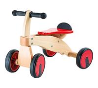 Small Foot 10233 Rutscher Roter Raser aus Holz, mit Gummibereifung und Gummigriffen, AB 2 Jahren Tobogán, Color Rojo