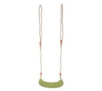 Small Foot 10876 Heavenly Storm-Columpio Infantil a Partir de 3 años, resistente a la intemperie, juguete para exteriores, verde, 42 x 17 x 10 cm, longitud de la cuerda aproximadamente 190 cm