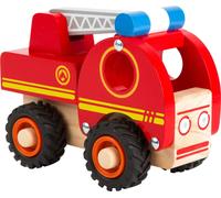 small foot 11075 Fire engine made of wood, easy to hold, with (Importación USA)