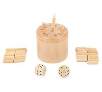 Small Foot-11365 Dados 6 lógica para Jugar de 2-6 Personas, Juego Social para Toda la Familia, 39 Piezas Juguetes, Multicolor, Einzelpack (11365)