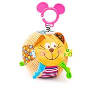 Small Foot 11424 Bola de Peluche Gatito, Sonajero de Bolas de Bebé, Juguete para Niños Pequeños, Multicolor , color/modelo surtido