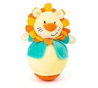 Small Foot Design Figura de peluche Roly Poly León 11426 – Divertida de pie para agarrar y sentir