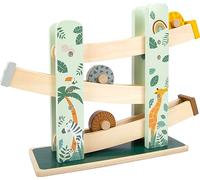 Small Foot Design - Pista de ruedas 11707 Safari - Madera en colores de moda - A partir de 18 meses