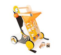 Small Foot 11737 Andador Tucán, Madera, Sistema de Frenos y Opciones de Juego versátiles, a Partir de 1 año de Edad.