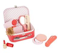 Small Foot Small Foot-11776 Maletín para Maquillaje y peluquería Retro, Madera, extenso Juego de Belleza, a Partir de 2 años. Toys (11776)