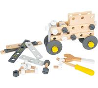 Small Foot 11810 Set de Construction Miniwob de Madera, Herramientas y Accesorios, para niños a Partir de 3 años.