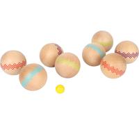 small foot 12029 Boule Active de Madera 100% certificada FSC®, Juego Familiar para Exteriores, a Partir de 3 años