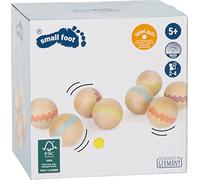 small foot 12029 Boule Active de Madera 100% certificada FSC®, Juego Familiar para Exteriores, a Partir de 3 años