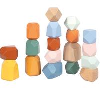 Small Foot-Piedras de Equilibrio Safari Toys, Multicolor (12226)