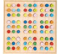 small foot 2489 Sudoku wooden number puzzle, nine Sudoku field (Importación USA)