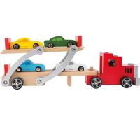 small foot 4222 Wooden car transporter, with movable loading r (Importación USA)