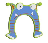 Small Foot ABC Letras Monster Marilyn de Madera, Ideal como Adorno de Letras de Madera, como decoración o Placa para Puerta