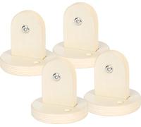 small foot Adaptador Barra de Pared Adventure, Madera, 4 uds. para Movimiento, niños a Partir de 2 años, 12485, Multicolor